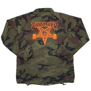 NEW Thrasher Camo Windbreaker - XL